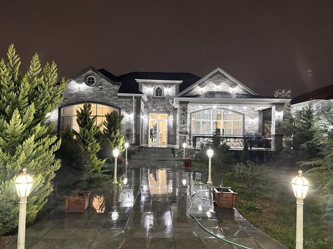 4 otaqlı həyət evi/bağ evi - Mərdəkan q. - 200 m² (2)