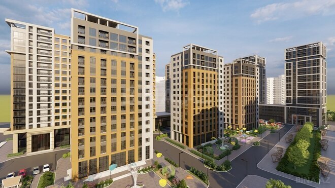 3-комн. новостройка - Ясамальский р. - 124.7 м² (2)