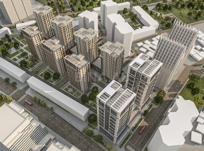 3-комн. новостройка - Ясамальский р. - 124.7 м² (12)