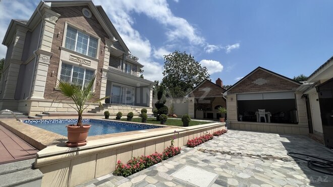 4 otaqlı həyət evi/bağ evi - Qəbələ - 250 m² (5)
