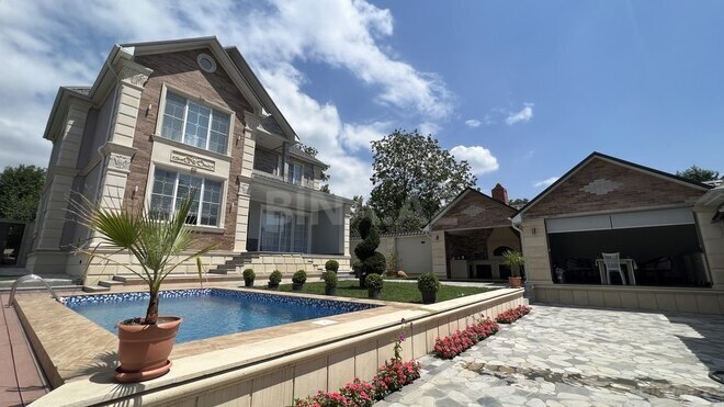 4 otaqlı həyət evi/bağ evi - Qəbələ - 250 m² (1)