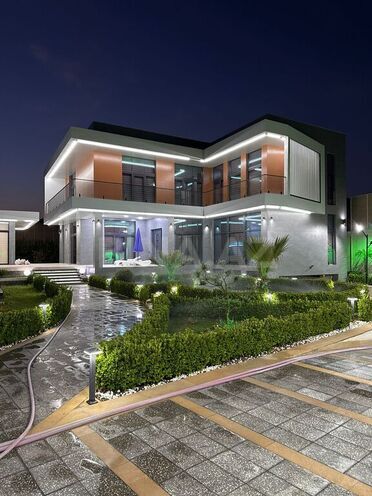 7 otaqlı həyət evi/bağ evi - Şüvəlan q. - 600 m² (14)