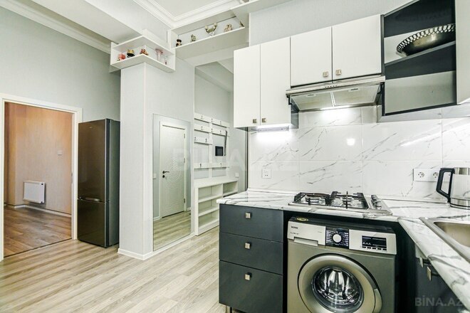 İcarəyə verilir 3 otaqlı yeni tikili 80 m², Nizami m., photo 17 from 30