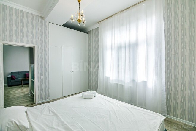 İcarəyə verilir 3 otaqlı yeni tikili 80 m², Nizami m., photo 4 from 30