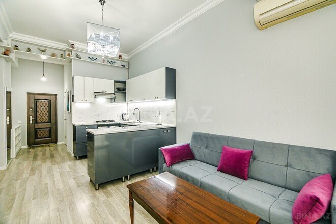 İcarəyə verilir 3 otaqlı yeni tikili 80 m², Nizami m., photo 11 from 30