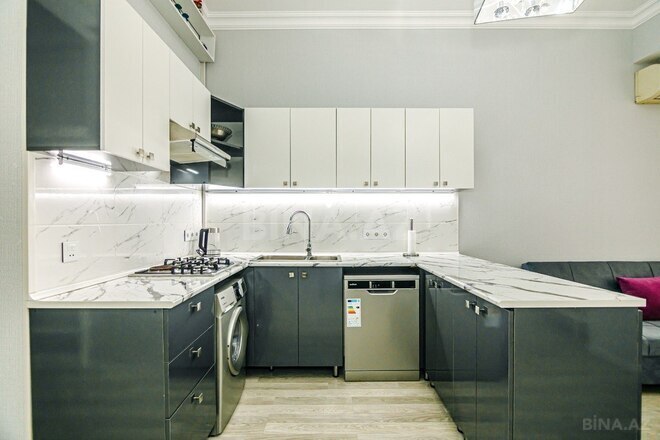 İcarəyə verilir 3 otaqlı yeni tikili 80 m², Nizami m., photo 14 from 30