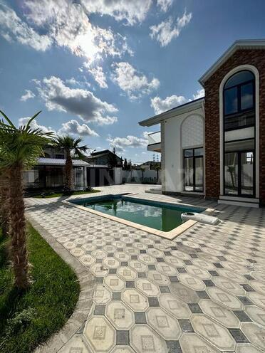 4 otaqlı həyət evi/bağ evi - Şüvəlan q. - 180 m² (9)