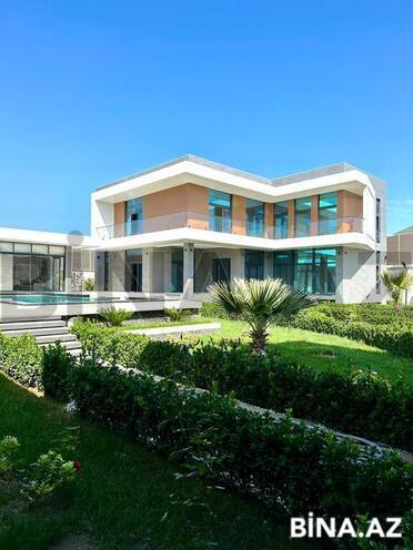 6 otaqlı həyət evi/bağ evi - Şüvəlan q. - 380 m² (1)