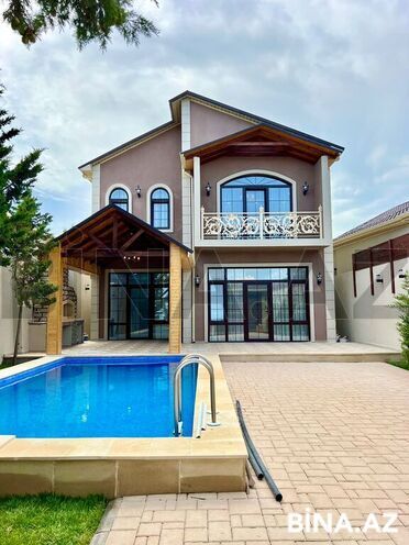 4 otaqlı həyət evi/bağ evi - Mərdəkan q. - 200 m² (1)
