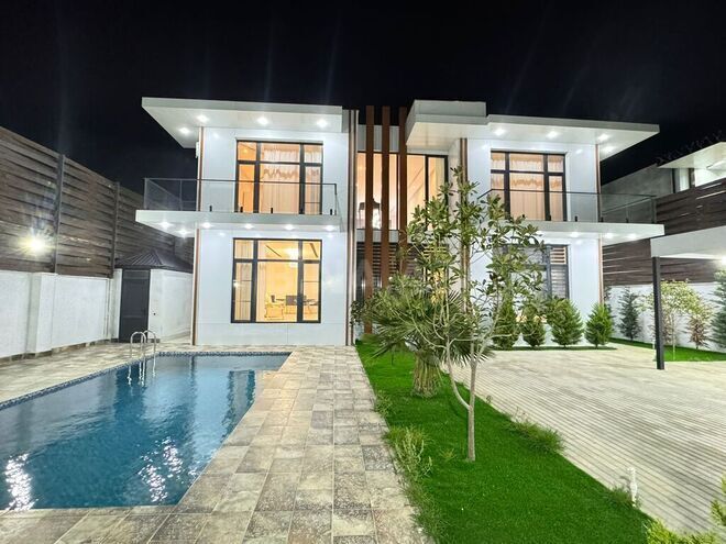 İcarəyə verilir 5 otaqlı həyət evi/bağ evi 320 m², Buzovna q., photo 3 from 31