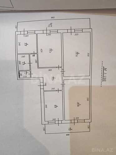 Satılır 4 otaqlı köhnə tikili 100 m², Binəqədi r., photo 9 from 10