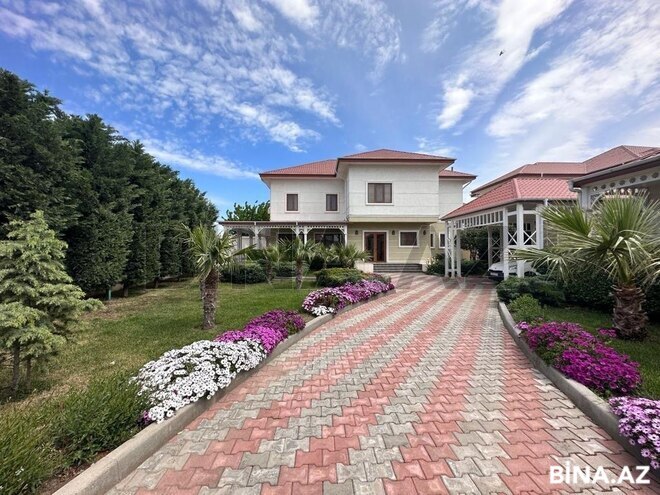 5 otaqlı həyət evi/bağ evi - Mərdəkan q. - 400 m² (1)