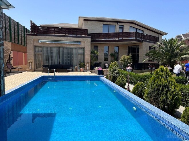5 otaqlı həyət evi/bağ evi - Mərdəkan q. - 450 m² (1)