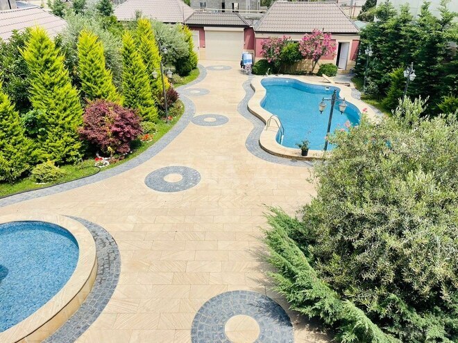 5 otaqlı həyət evi/bağ evi - Mərdəkan q. - 350 m² (9)