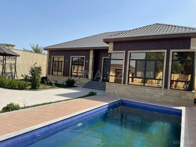 İcarəyə verilir 4 otaqlı həyət evi/bağ evi 250 m², Mərdəkan q., photo 1 from 32