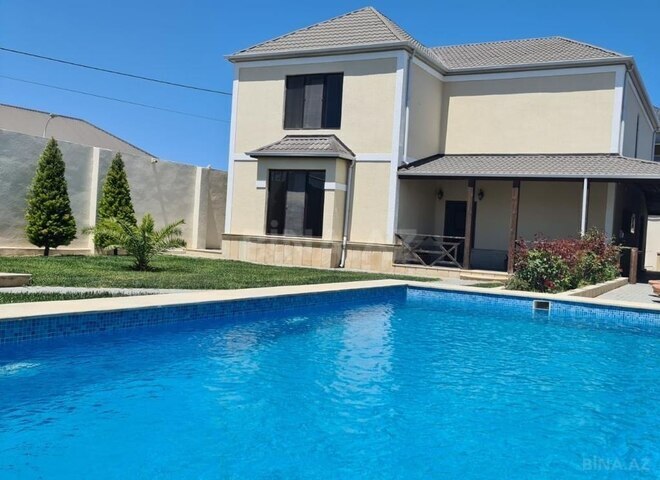 5 otaqlı həyət evi/bağ evi - Mərdəkan q. - 280 m² (1)