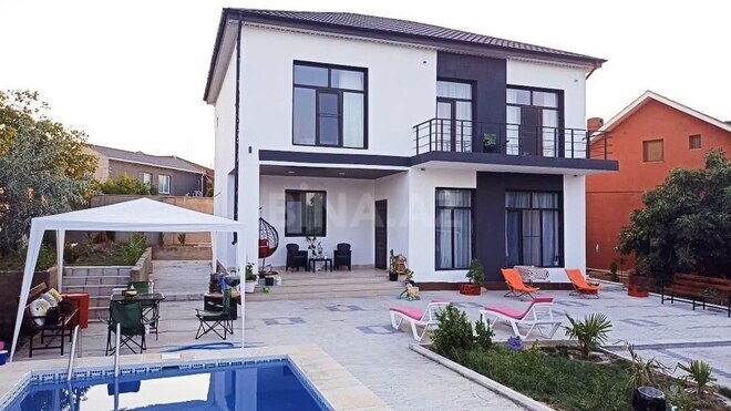 4 otaqlı həyət evi/bağ evi - Mərdəkan q. - 260 m² (3)