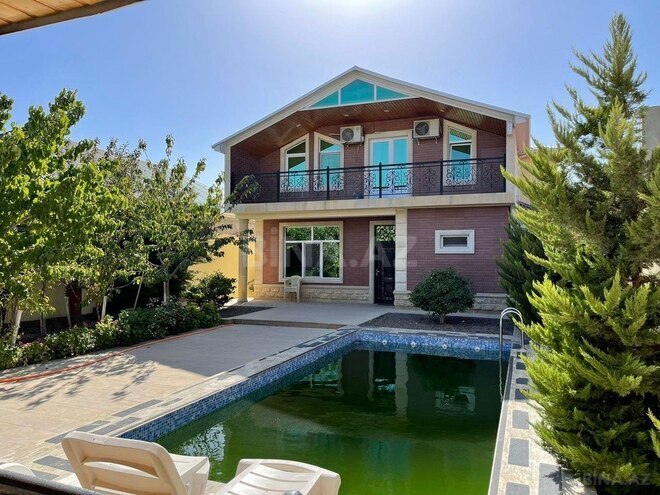 4 otaqlı həyət evi/bağ evi - Mərdəkan q. - 200 m² (1)