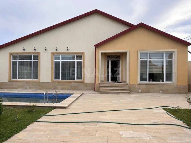 4 otaqlı həyət evi/bağ evi - Mərdəkan q. - 200 m² (1)