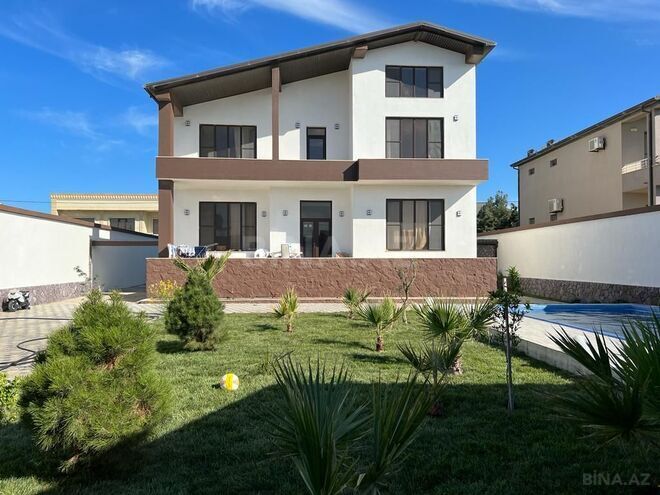 6 otaqlı həyət evi/bağ evi - Şüvəlan q. - 400 m² (9)