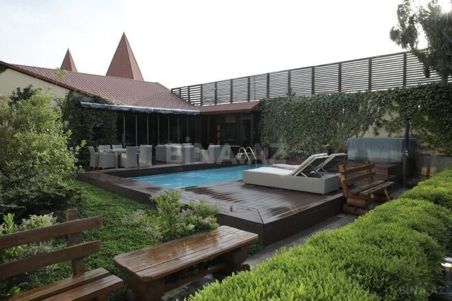 İcarəyə verilir 7 otaqlı həyət evi/bağ evi 500 m², Şüvəlan q., photo 1 from 32