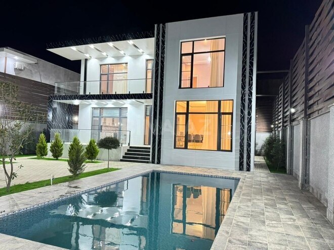 5 otaqlı həyət evi/bağ evi - Buzovna q. - 450 m² (2)