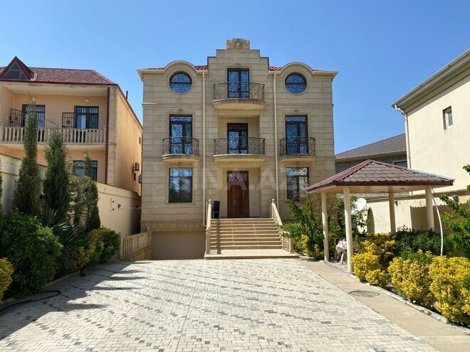 9 otaqlı həyət evi/bağ evi - Badamdar q. - 400 m² (1)