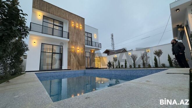 5 otaqlı həyət evi/bağ evi - Mərdəkan q. - 260 m² (1)