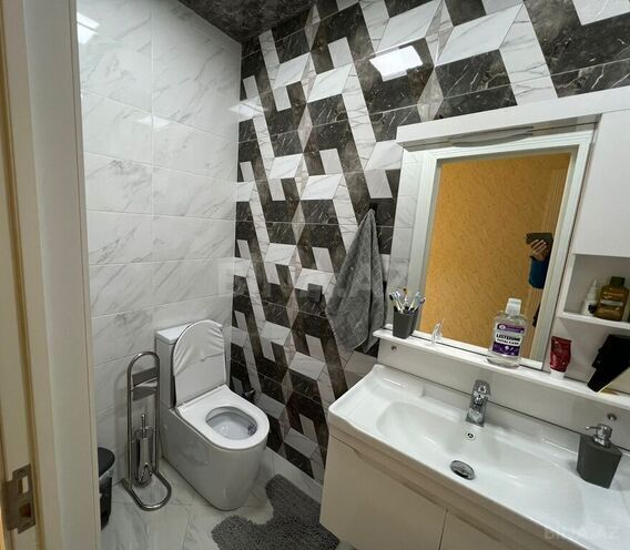 3 otaqlı yeni tikili - Şah İsmayıl Xətai m. - 102.7 m² (7)
