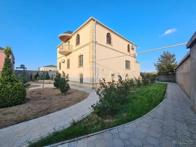 6 otaqlı həyət evi/bağ evi - Bilgəh q. - 350 m² (1)