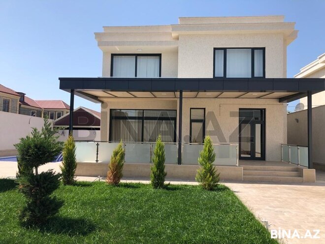 5 otaqlı həyət evi/bağ evi - Şağan q. - 340 m² (2)