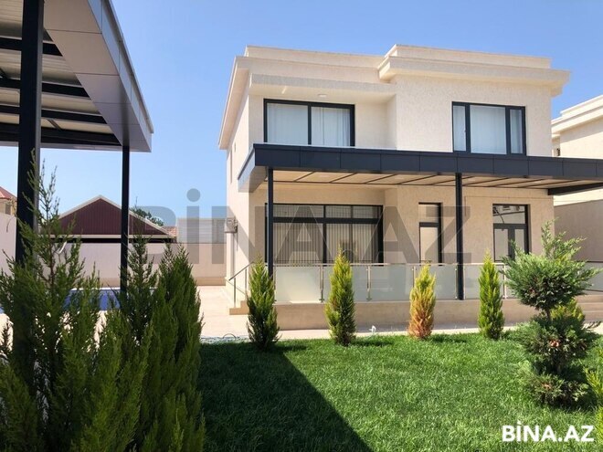 5 otaqlı həyət evi/bağ evi - Şağan q. - 340 m² (1)