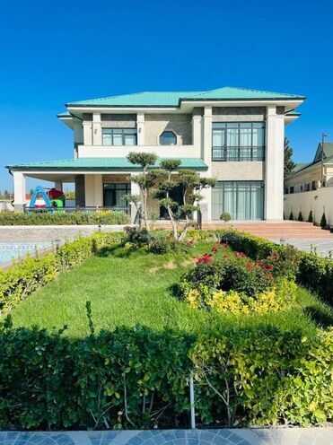 6 otaqlı həyət evi/bağ evi - Bilgəh q. - 380 m² (1)