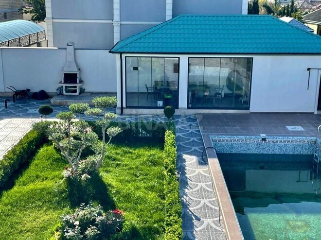 6 otaqlı həyət evi/bağ evi - Bilgəh q. - 380 m² (11)