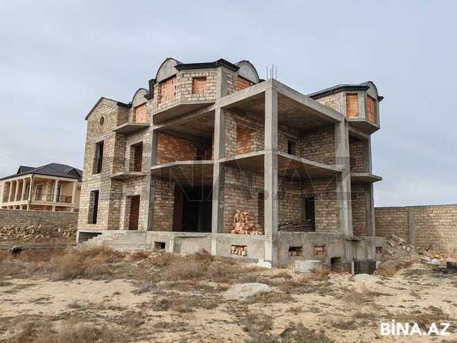 6 otaqlı həyət evi/bağ evi - Xəzər r. - 900 m² (1)