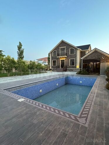 6 otaqlı həyət evi/bağ evi - Bilgəh q. - 400 m² (1)