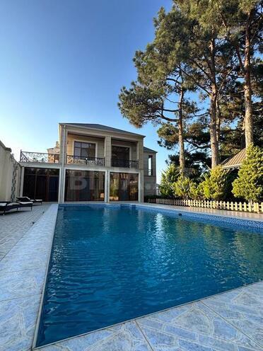5 otaqlı həyət evi/bağ evi - Mərdəkan q. - 400 m² (1)