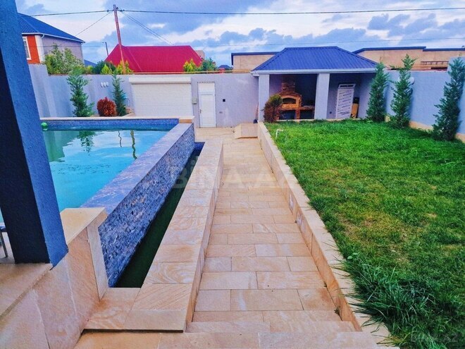 4 otaqlı həyət evi/bağ evi - Mərdəkan q. - 160 m² (4)
