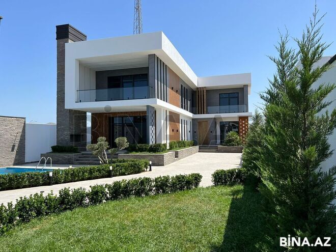 5 otaqlı həyət evi/bağ evi - Şüvəlan q. - 380 m² (10)