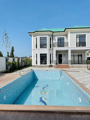 6 otaqlı həyət evi/bağ evi - Bilgəh q. - 400 m² (2)