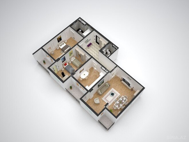 Продаётся 3-комн. новостройка 153 м², м. Нариман Нариманов, photo 7 from 19