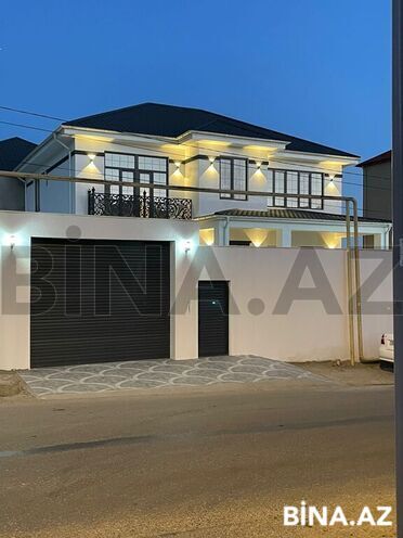 7 otaqlı həyət evi/bağ evi - Badamdar q. - 390 m² (1)