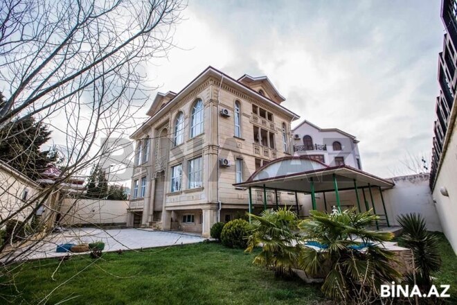 6 otaqlı həyət evi/bağ evi - Badamdar q. - 240 m² (1)