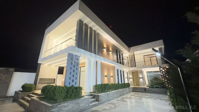 6 otaqlı həyət evi/bağ evi - Şüvəlan q. - 450 m² (2)