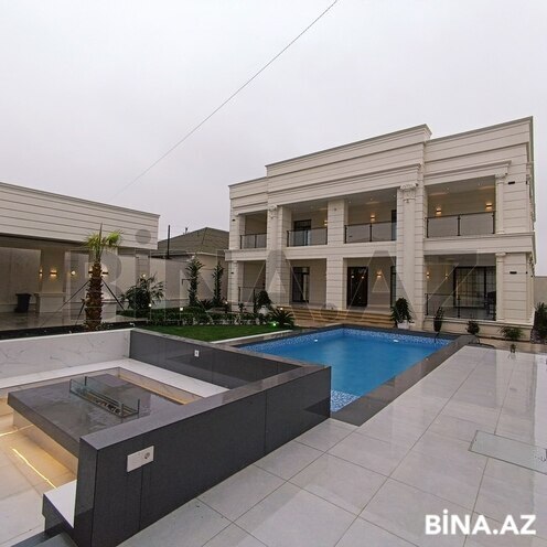 6 otaqlı həyət evi/bağ evi - Şüvəlan q. - 400 m² (1)