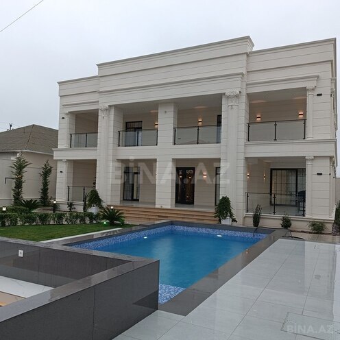 6 otaqlı həyət evi/bağ evi - Şüvəlan q. - 400 m² (2)