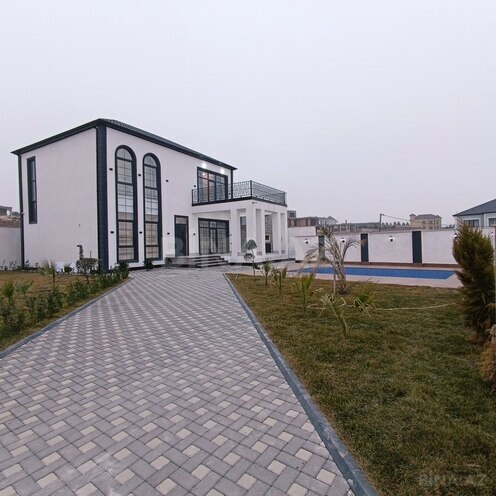 4 otaqlı həyət evi/bağ evi - Şağan q. - 240 m² (2)
