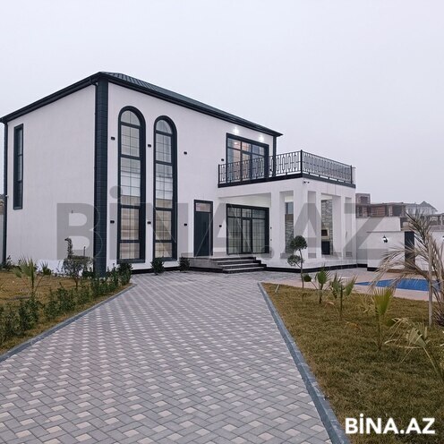 4 otaqlı həyət evi/bağ evi - Şağan q. - 240 m² (1)