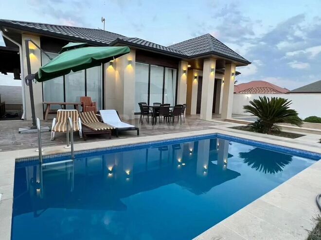 4 otaqlı həyət evi/bağ evi - Mərdəkan q. - 250 m² (1)