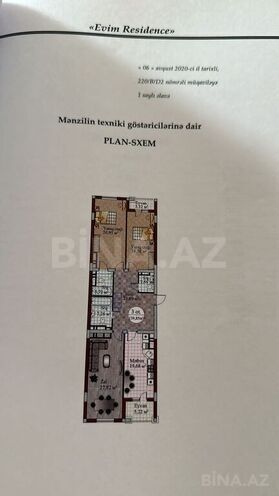 3 otaqlı yeni tikili - 8 Noyabr m. - 139.9 m² (14)